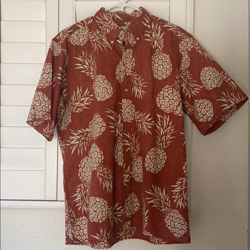 Reyn Spooner Hawaiian Pineapple Shirt